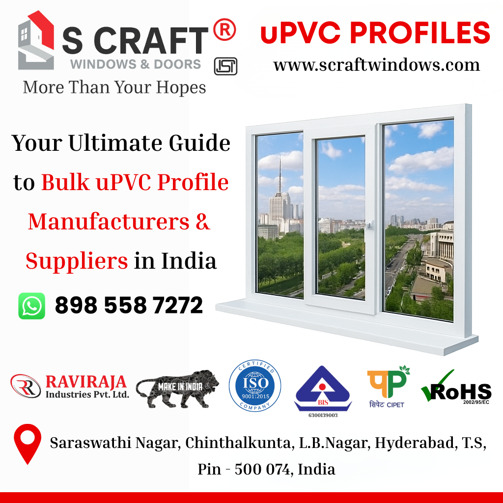 Quantity UPVC Profiles Manufacturer In India
