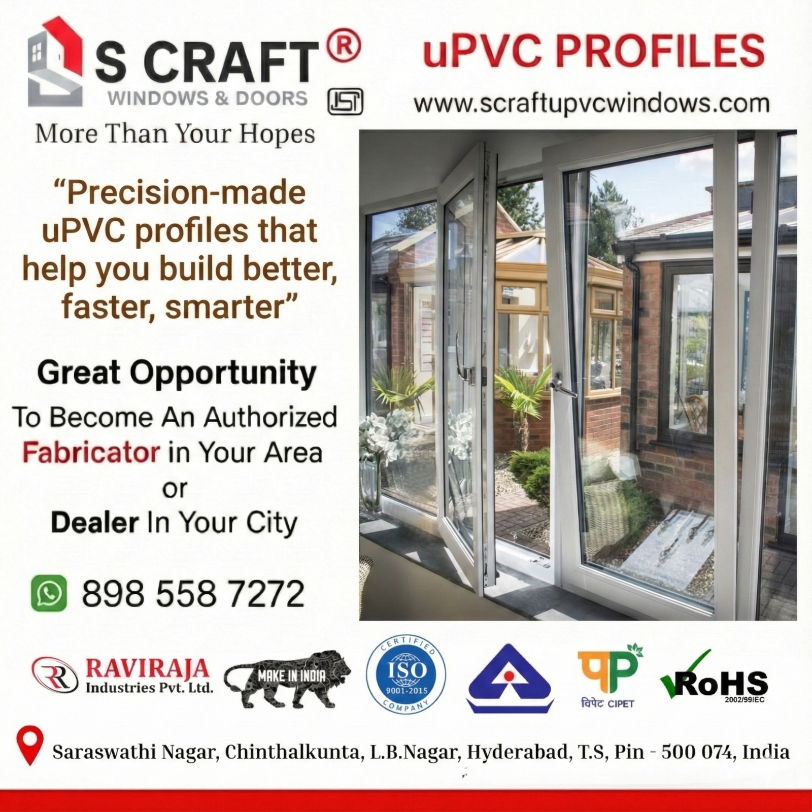 Top UPVC Windows and Doors Profile Manufacturers in India